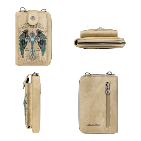 Montana West Crossbody Wallet Bag - Picture 5 of 16